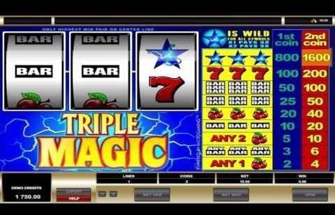 Last night I played Triple Magic